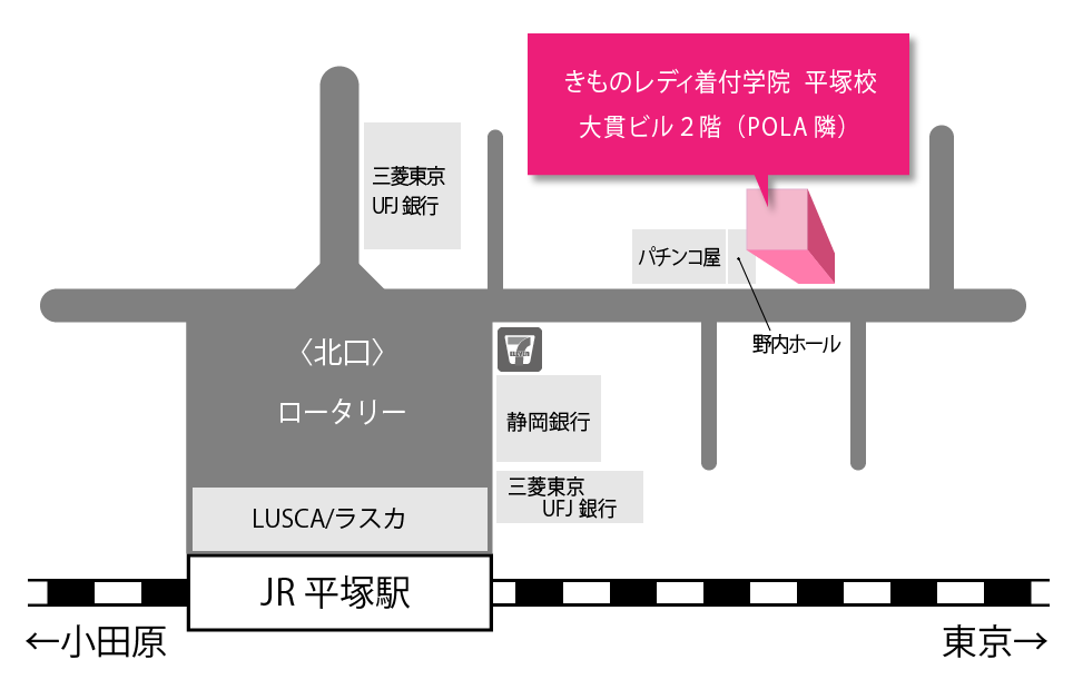 平塚校の地図